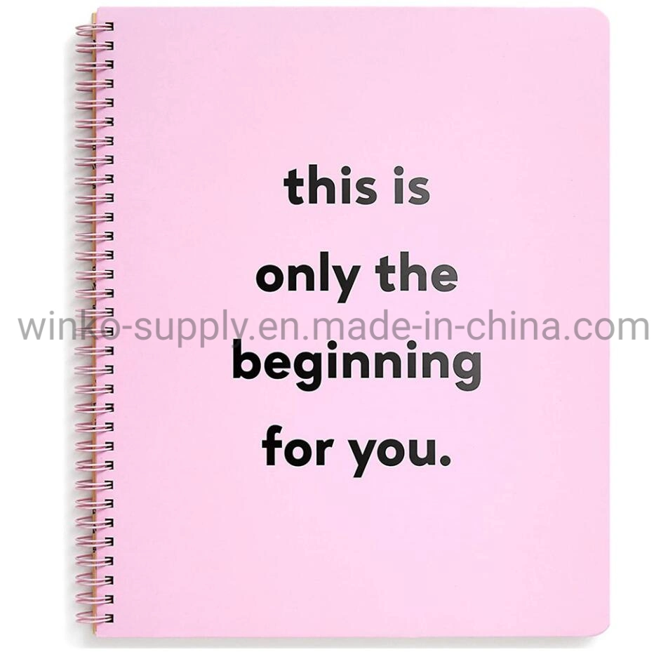 Wholesale/Supplier Paper Notebook Hard Cover Spiral Bound Notebook