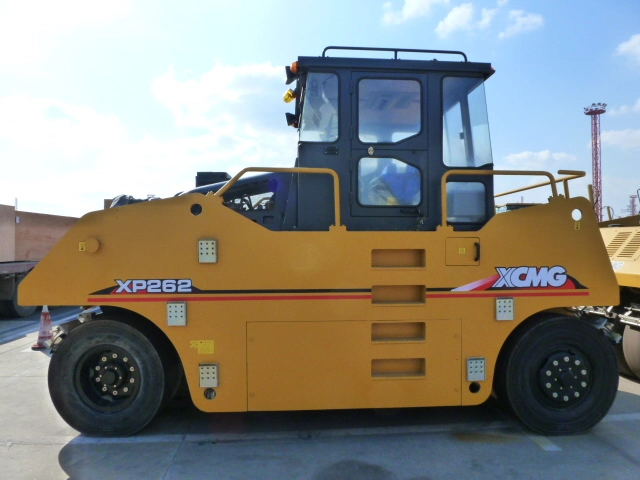 Los nuevos 16 Ton XP163 Rodillo neumático de carretera con ruedas con neumático de caucho