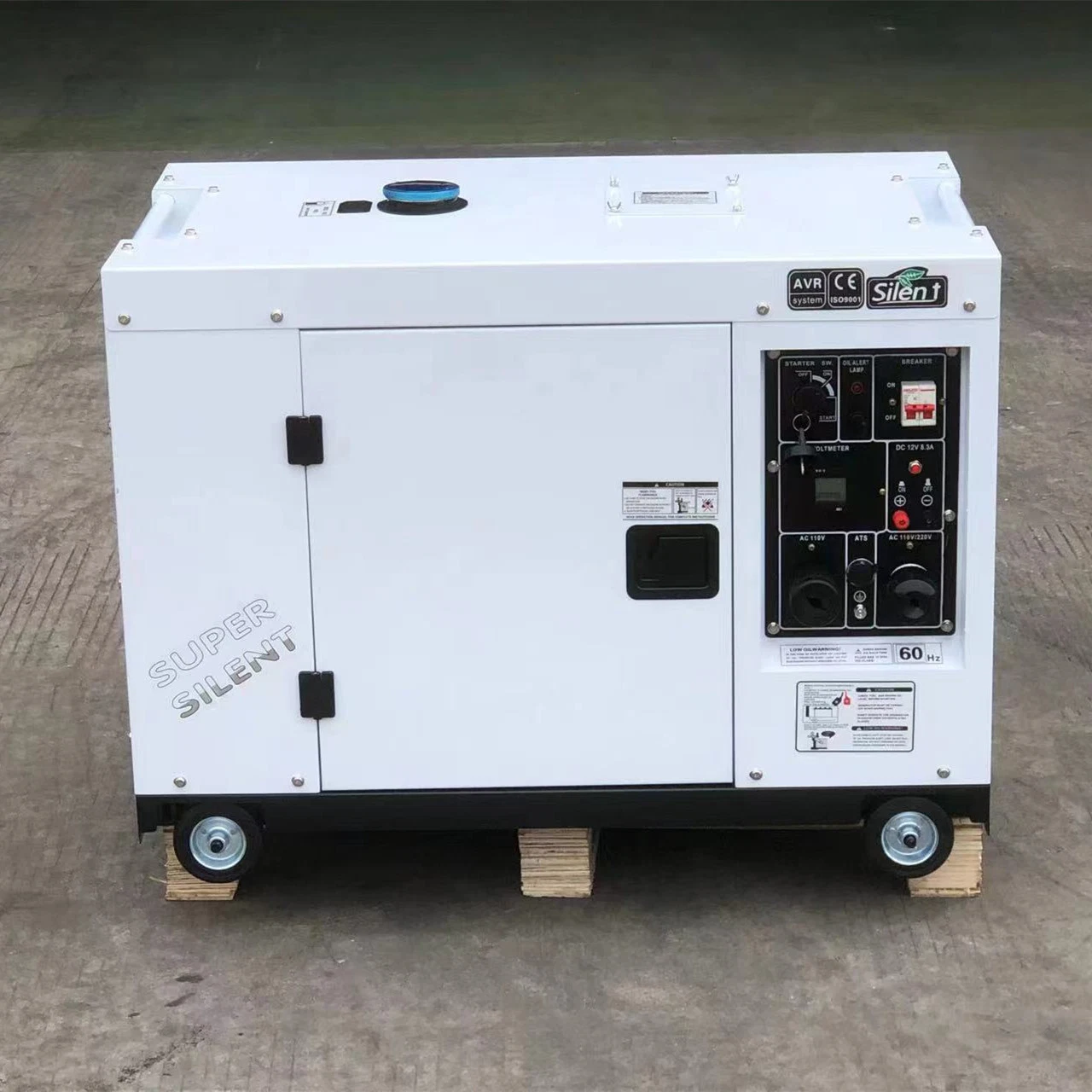 8/10/12kVA Single Cylinder Air-Cooled Diesel Engine Km Series Generator