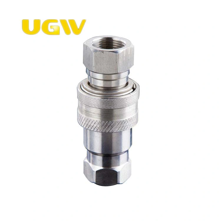 Water Cooling Temperature Control Straight Hydraulic Flexible Quick Coupling