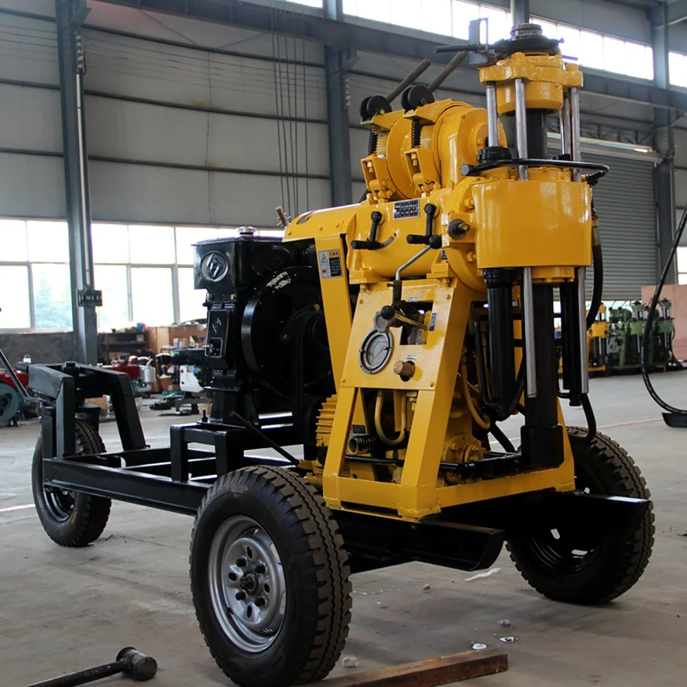 High Efficiency Hard Rock Coring Drill Rig, Water Well Drilling Rig