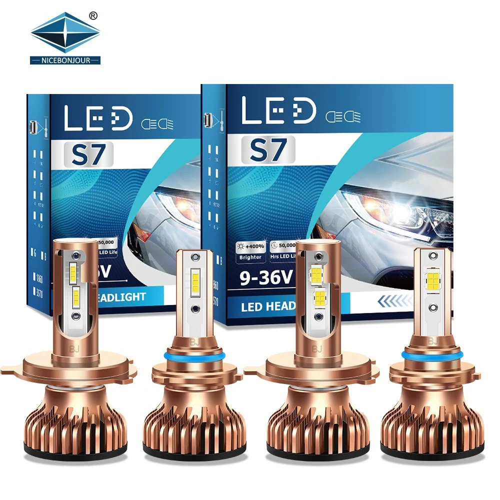 Mejor Venta de H1 H7 H4 H11 LED 9005 Kit de conversión de los faros de xenón