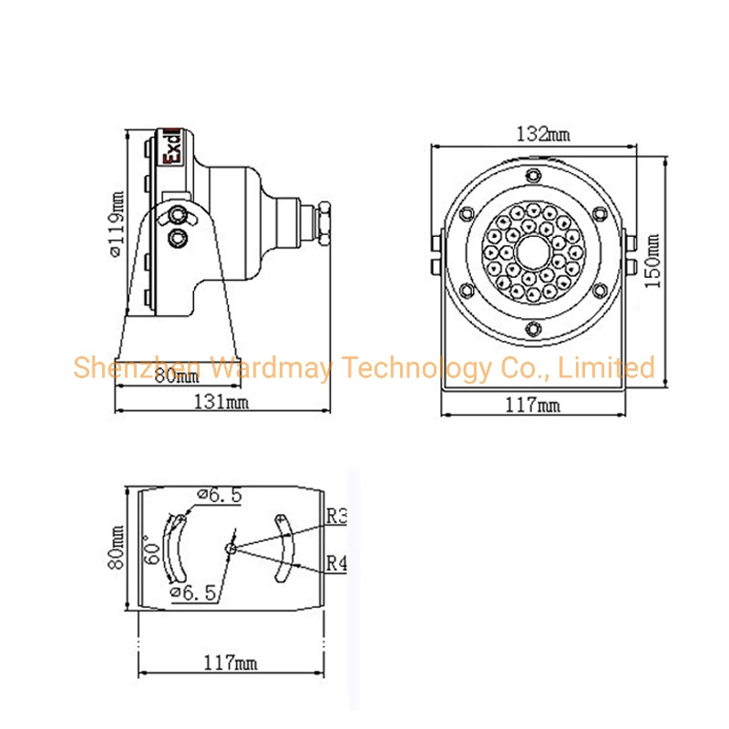 1080P HD 304 Stainless Steel Super Explosion-Proof Mini IP Camera