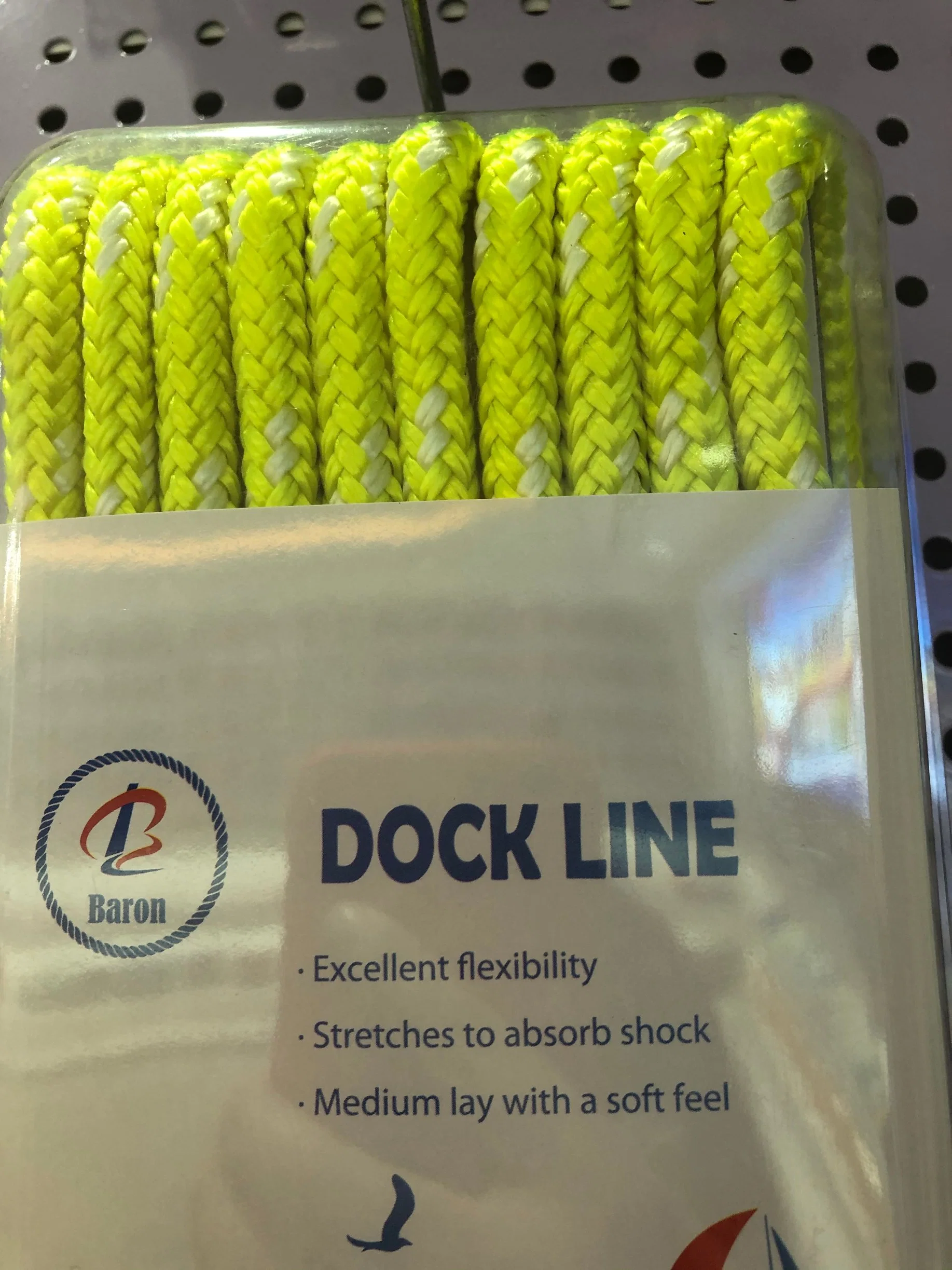 1/4", 3/8", 1/2" Nylon Seil/Nylon Dock Line, 16 Strang Doppel geflochtene Seil mit 30cm Spleiß