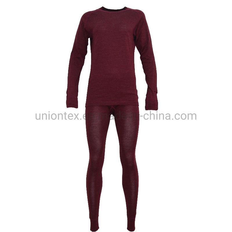 Supplier Direct Sales Simple Merino Wool Thermal Underwear for Women