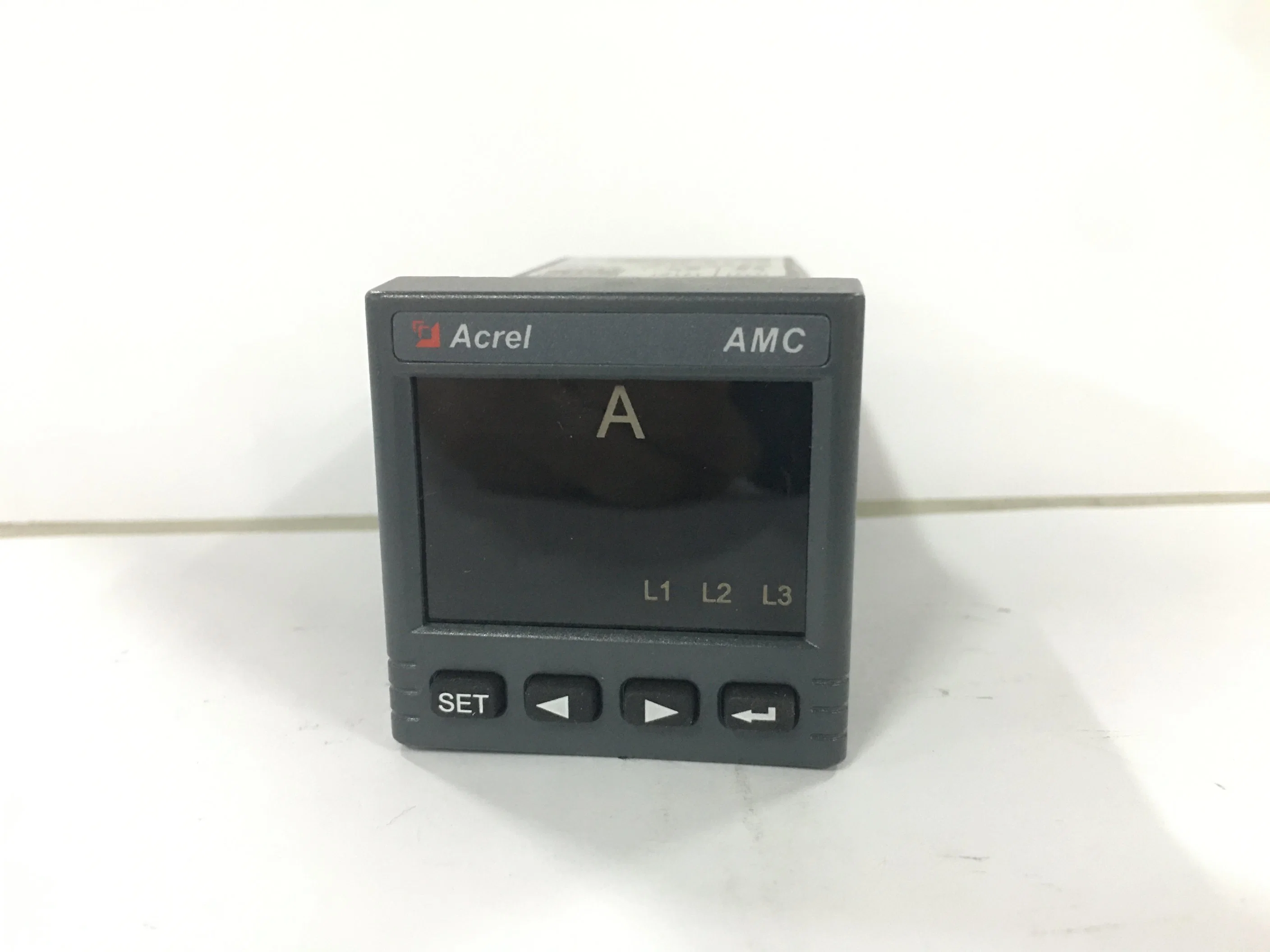 Amcseries inteligente programable Singe Fase con Modbus RS485 Medidor de potencia digital