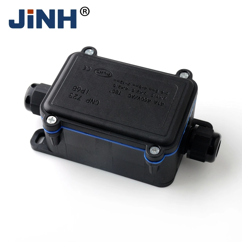 Waterproof IP68 S Size Terminal Block 2-Way Junction Box