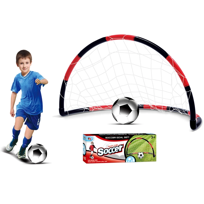 Boys Soccer Gate Real Action Football Play Set Sport Toy Outdoor Game Funny Sports Toys for Kids Playground Equipment