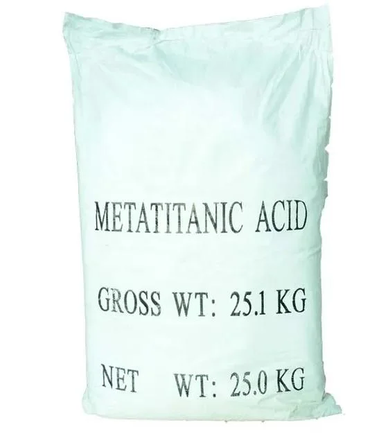 Factory Supply Metatitanic Acid / Hydroxide Titanium CAS 12026-28-7