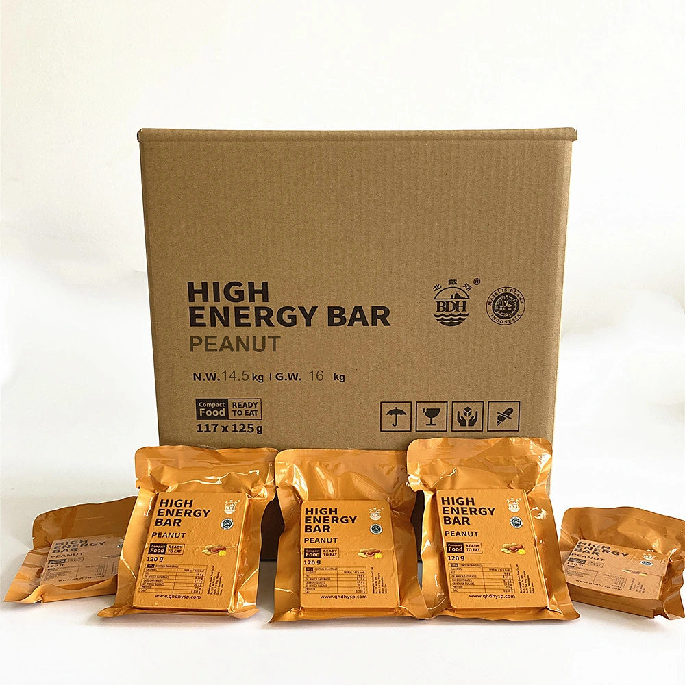 High Energy Bar Peanut Compressed Biscuits Emergency Food