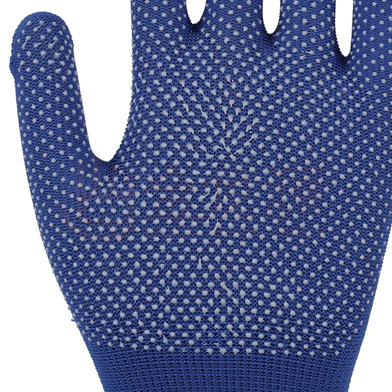 Hand Protection Nylon 13 Needle Touch Screen Garden Gloves Outdoor Work Safety Cheap Thin DOT Anti-Slip Breathable Mittens