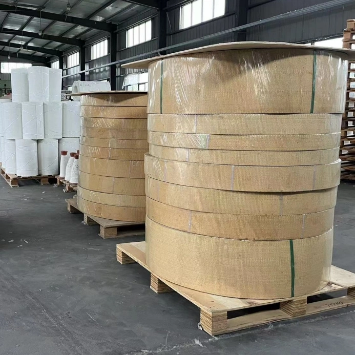 Forklift Blender Turbine Resin Woven Brake Lining Material in Roll