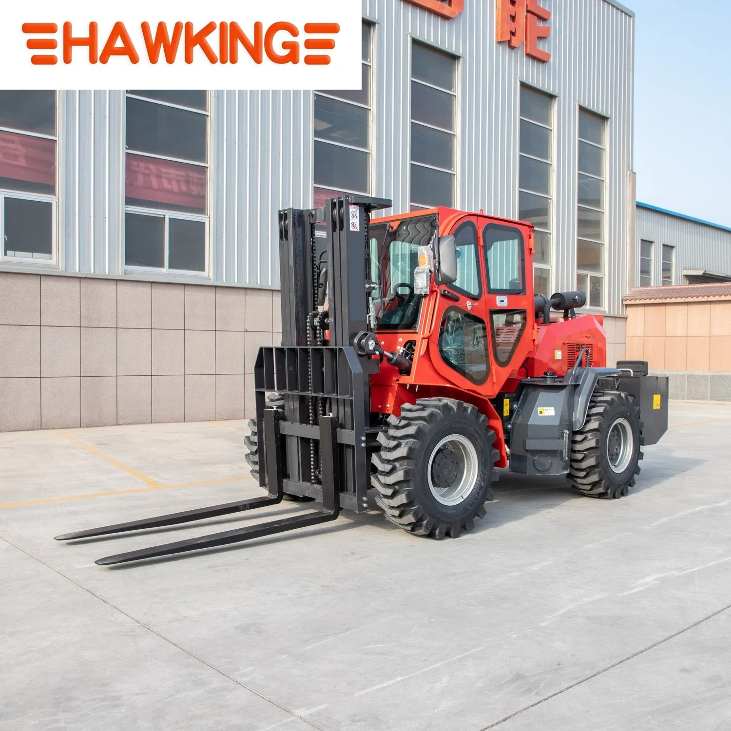 Seperated Rough Terrain Forklift Tractor Machine Heli Construction Truck CE Certificate Manual