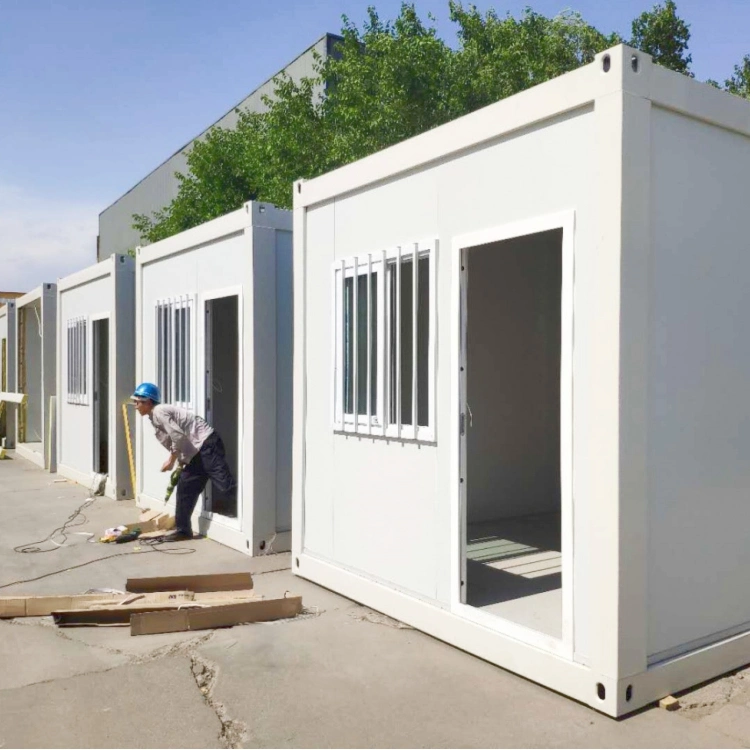 Prefabricados/Prefabricados Flat Pack Fold Modular Luxury Mobile Portable Steel Shipping Estructura contenedor Casa/Oficina Casa para Alojamiento Campamento Cocina Toilet