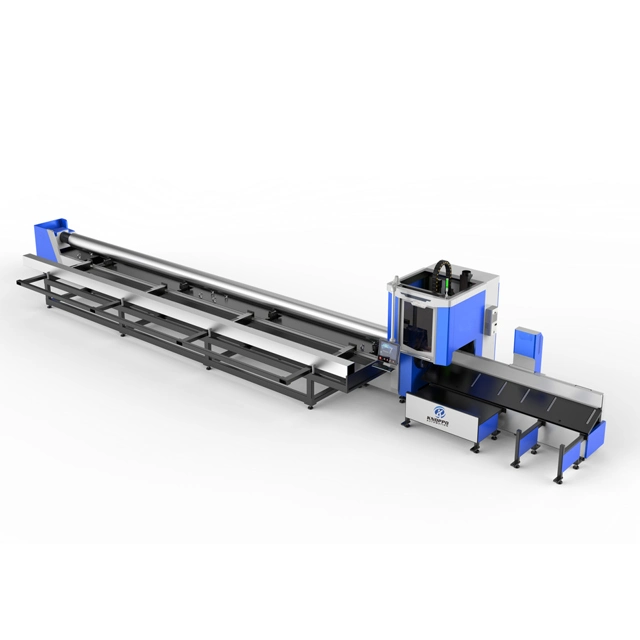 500mm H Beam I Beam Pipe Tube Fiber Laser Cutting Maschine mit automatischem Loader und Entlader