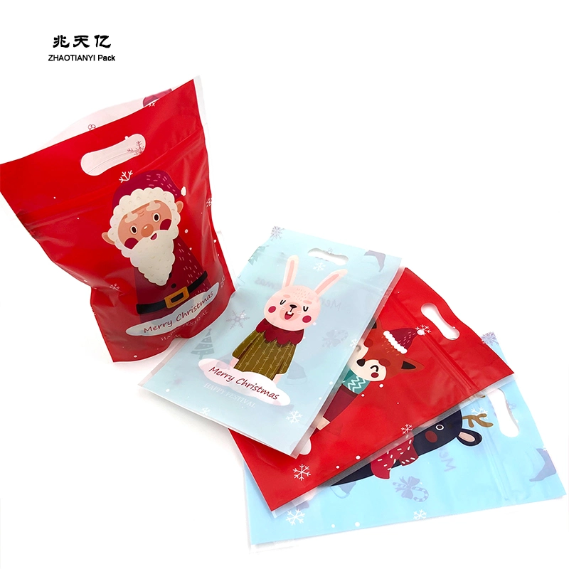 PVC Stand up Pouch Snack Food Bag Laminated Plastic Soya Candy Spice Zipper Bag