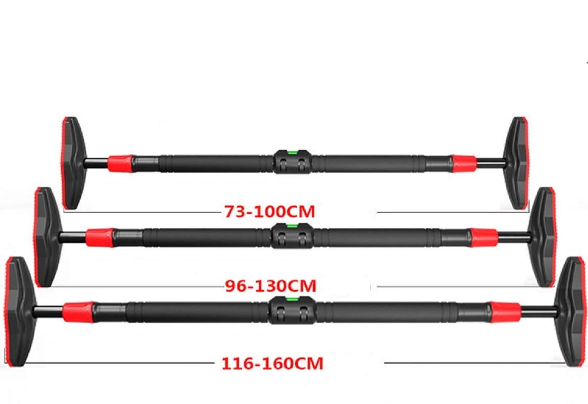 Barra de tiro para marcos de puertas palanca de tensión de seguridad ajustable sin Perforación Superior cuerpo de entrenamiento Bar Home Gimnasio Esg13208