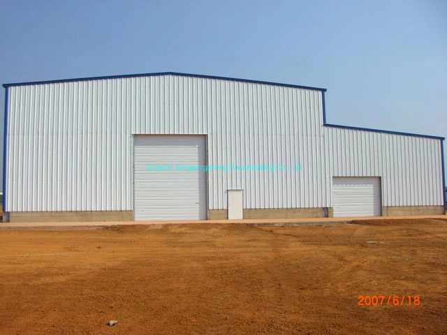 Angola 4800m2 Industrial Shed Construction Steel Warehouse Building