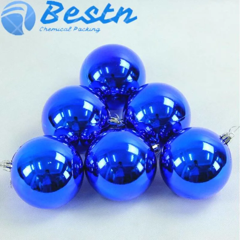 Hangable Christmas Tree Decoration Ball Plastic Colorful Xmas Tree Bauble Balls for Christmas Ornaments 3-10cm