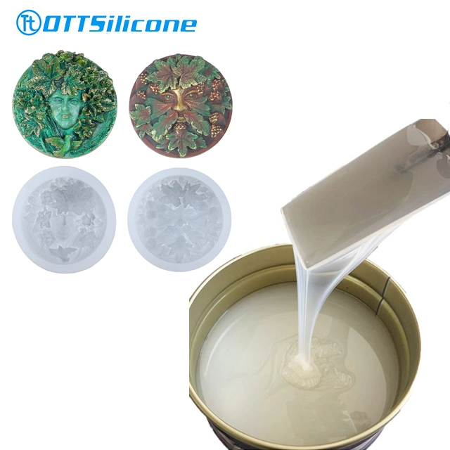 High Temperature Resistance RTV 2 Silicone Rubber Liquid for PU Resin Crafts