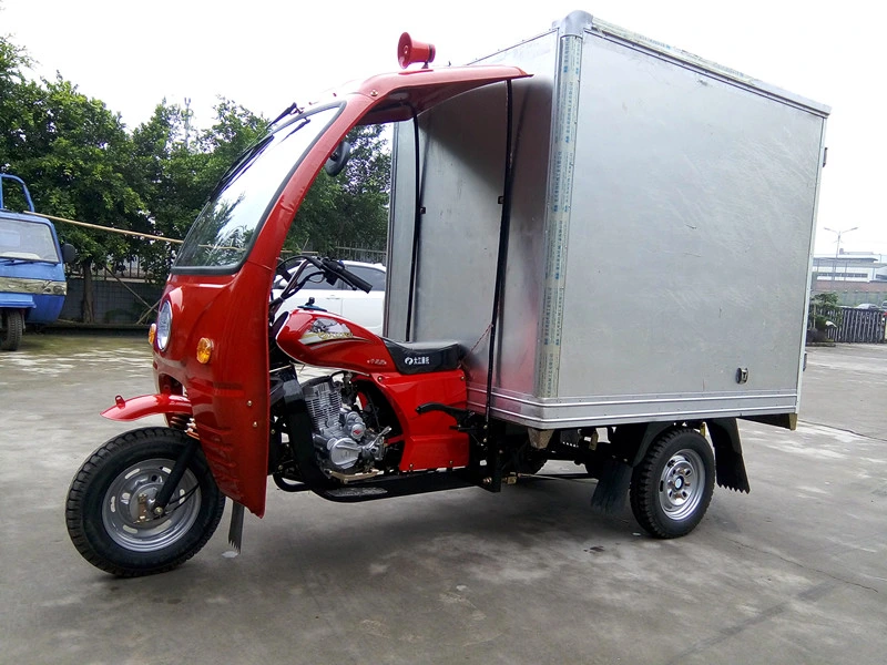 Caja de carga cerrada de 3 Motorcycle de ruedas Hot Vender en Filipinas