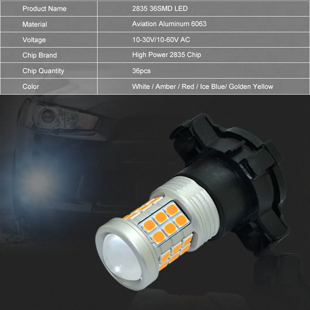 G-View 2835 Chip H1/H7/H8/H11/H10/9005/9006 Car Fog Light LED Fog Driving (движение с использованием светодиодных противотуманных фар) Освещение