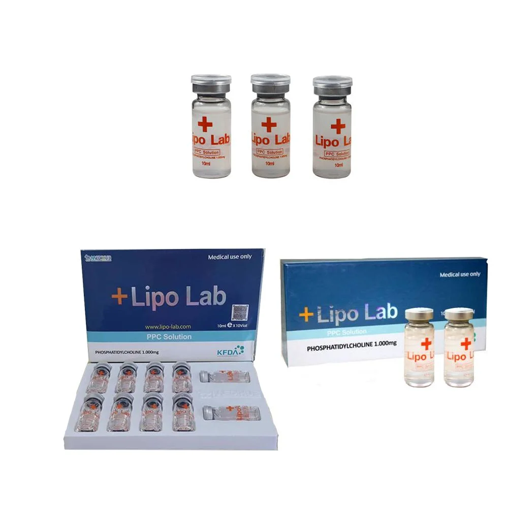 Chine fournisseur 10ml *10voiles Lipo Lab Meso perte poids lipolytique Solution