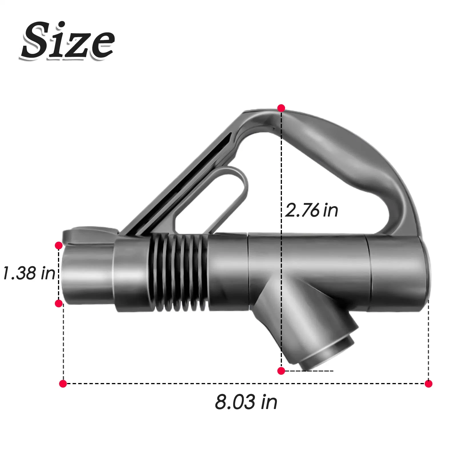 Support de poignée portable Remplacement des pièces détachées pour aspirateur Dyson DC19 DC23 DC26 DC29 DC32 DC36 DC37 Accessoires