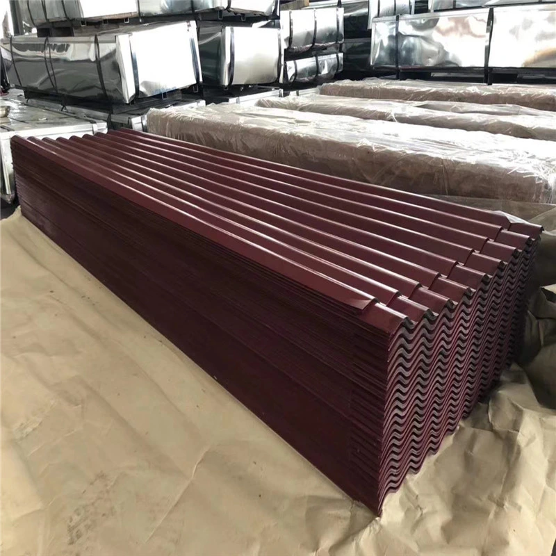 Decorative Material Corrugated Roofing Sheet Metal Prepaint Galvanised Roof Sheet