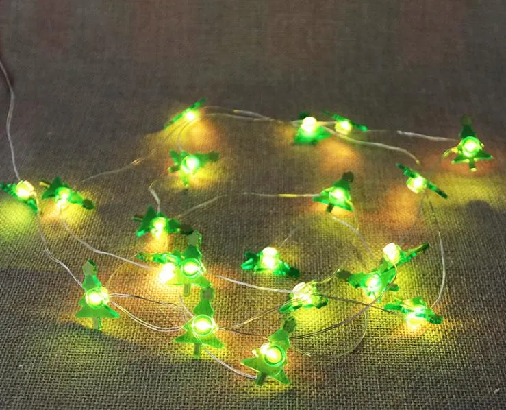 2m 20 LED Christmas Trees Christmas String Lights Battery Operated