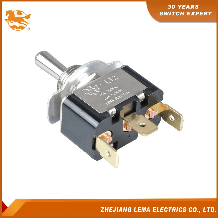 Lt2130c Quick Terminal Single Pole Improve Type on-off-on Toggle Switch