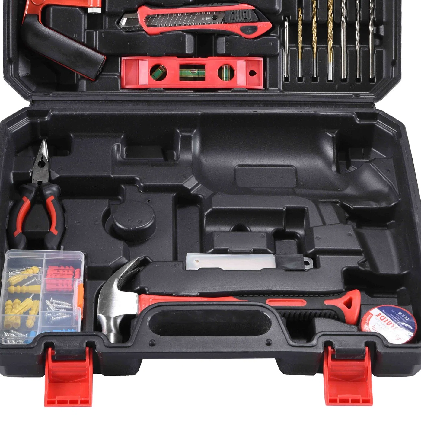 Electric Impact Drill Kit Screwdriver Tool Box Set Electric Power Tool