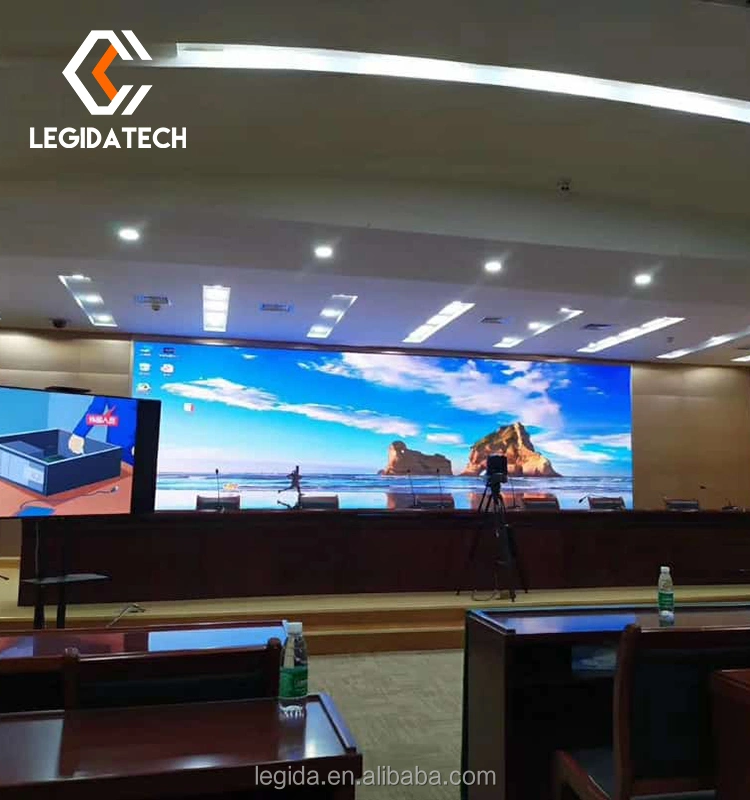 Legidatech Labor Cost Saving Super Slim 1000CD Brightness 3840Hz P2.604 P2.976 P3.91 P4.81 Fixed Installation LED Screen Panel for Church