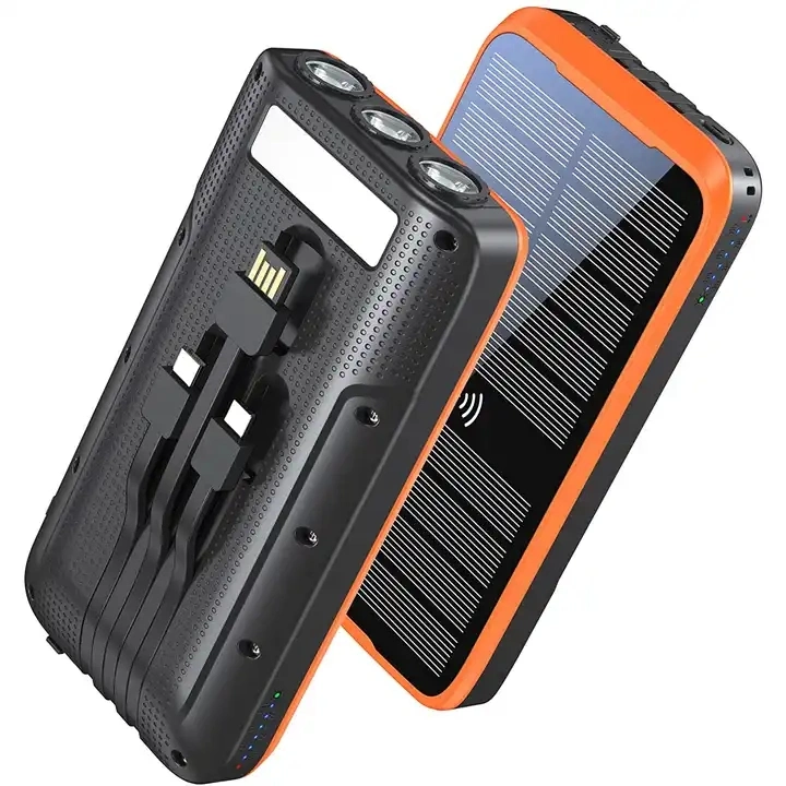 20000W Portable Panel Mobile 40W Inverter Solar Cell Phone Charger