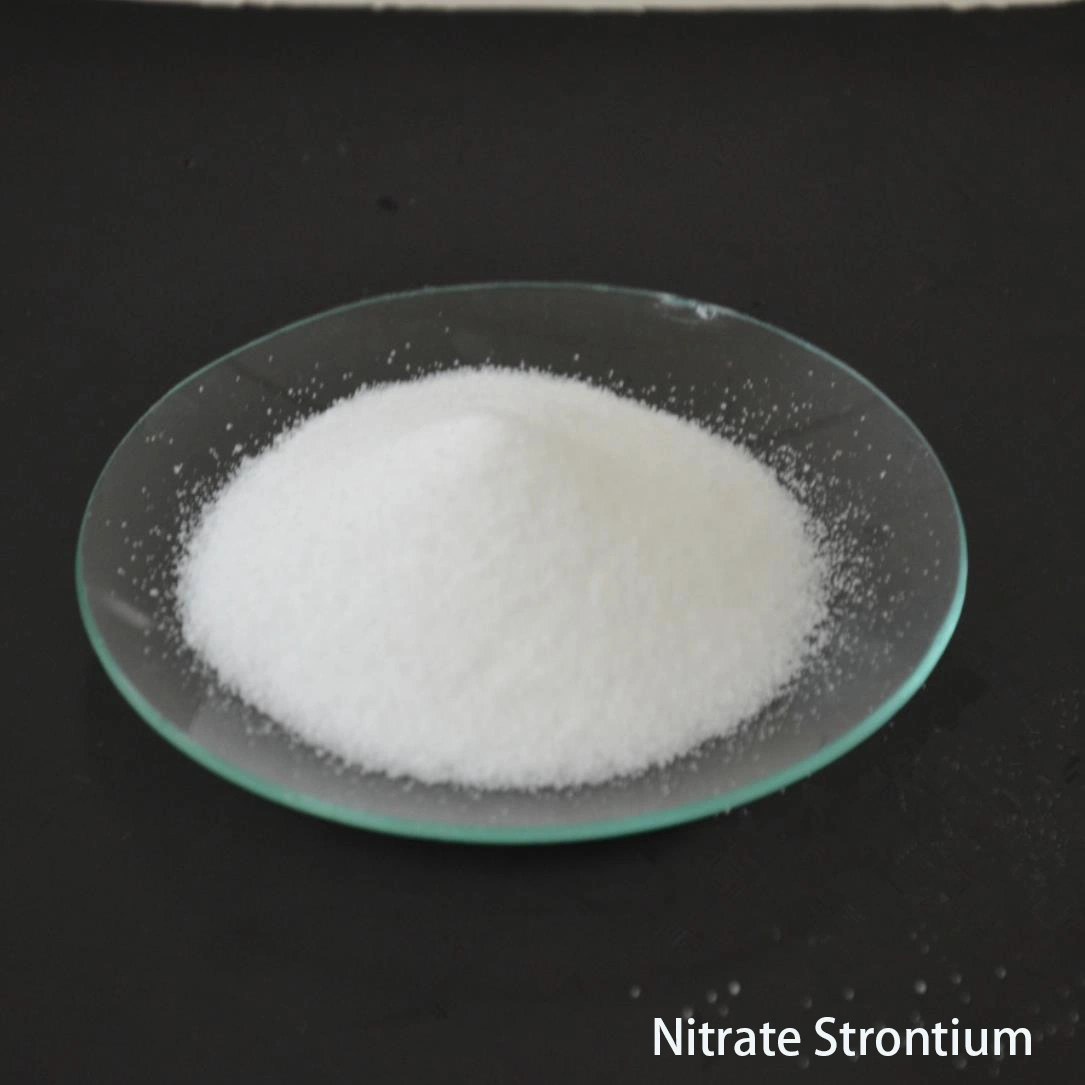El nitrato de estroncio Sr (NO3) Material químico de la pintura a la venta