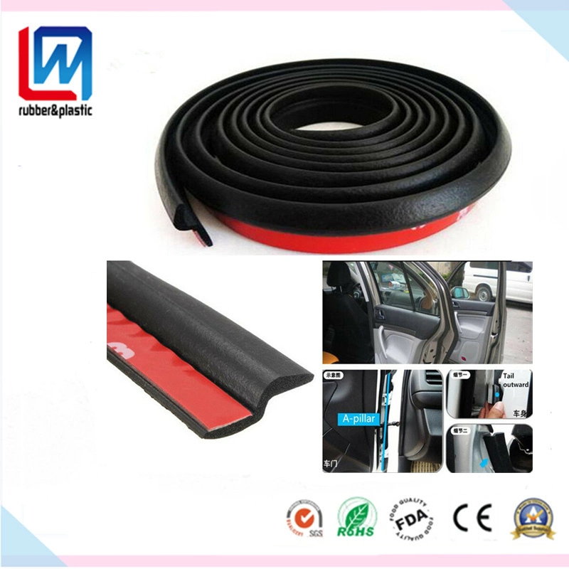 B D I Z P Shape Sponge Foam Rubber Extrusions Sealing for Auto