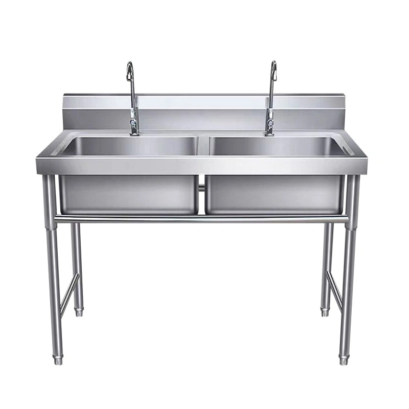 Hotel Stainless Steel Kitchen  Sink with Handmade Bowl for Kitchen Equipment