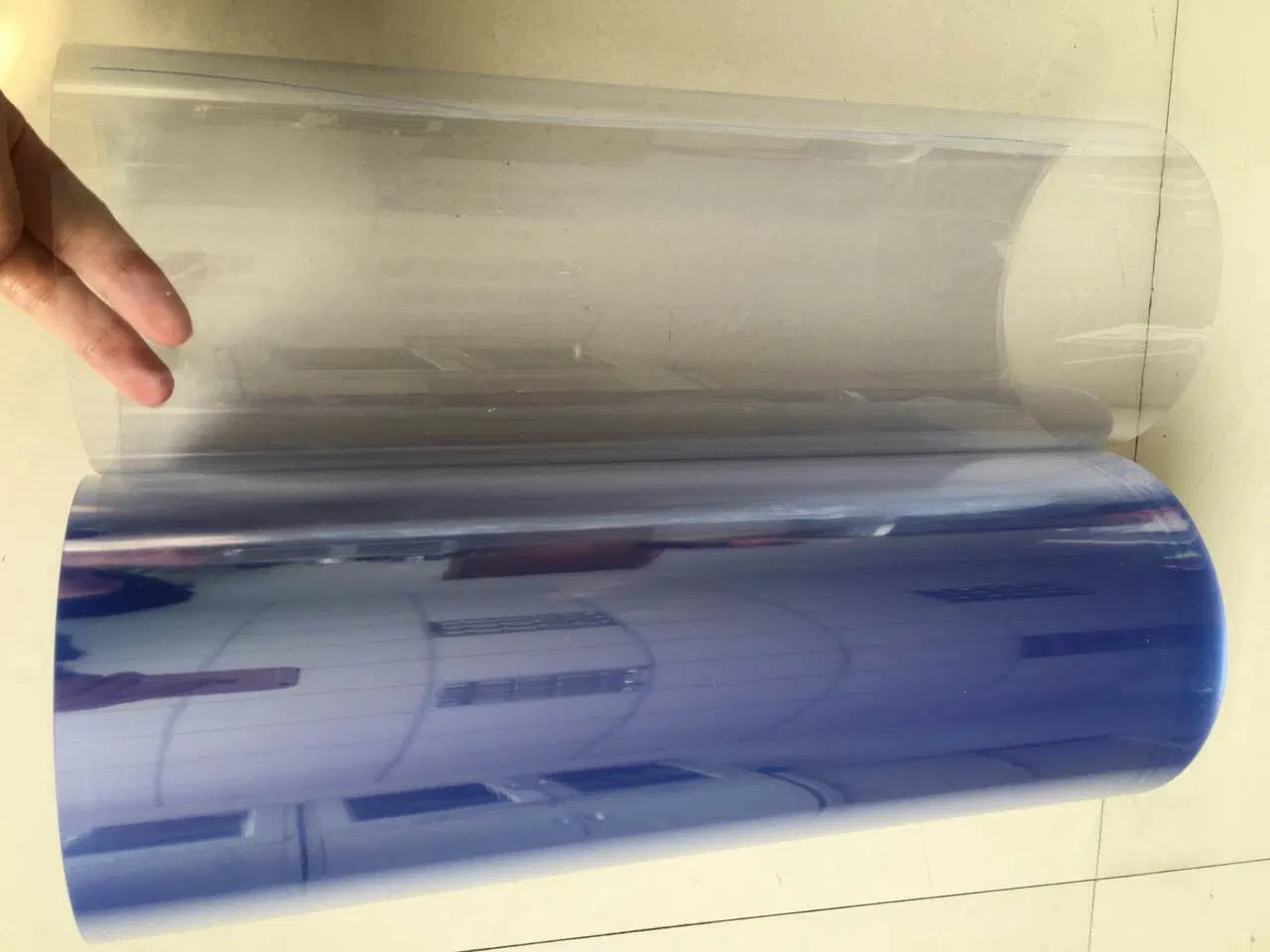 Super Clear Thermoforming PVC Film for Egg Tray, PVC Rigid Film