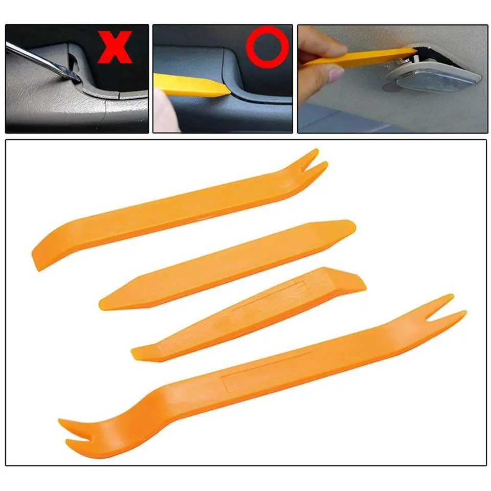 4PCS Plastic Pry Tools Radio Door Clip Panel Trim Dash Removal