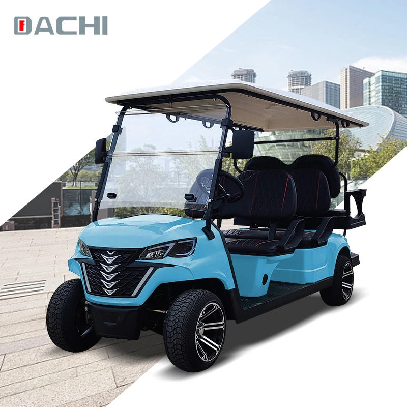 Voiturette de golf 4+2 places G4+2 personnalisés Forge nouveau modèle de chariot de golf électrique