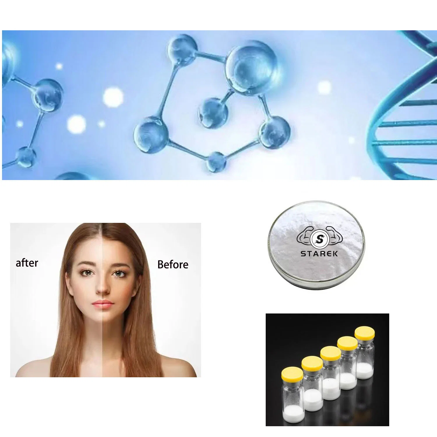 Peptides Steroid Hormone Raw Powder with Top Purity