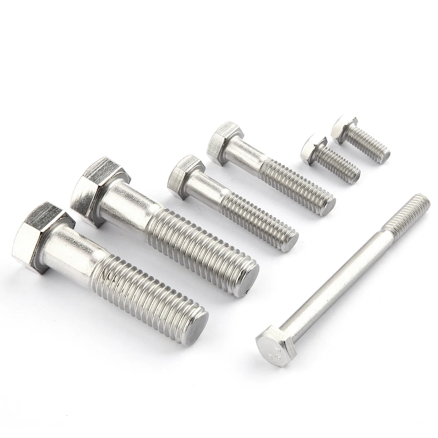 Good Supplier Yalan OEM ODM Bolt and Nut Hex Head Bolt Stainless Steel 304 Carbon Steel