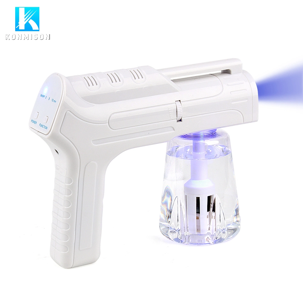 Electric Handhold Rechargeable Blue Ray Nano Sprayer for Disinfecting