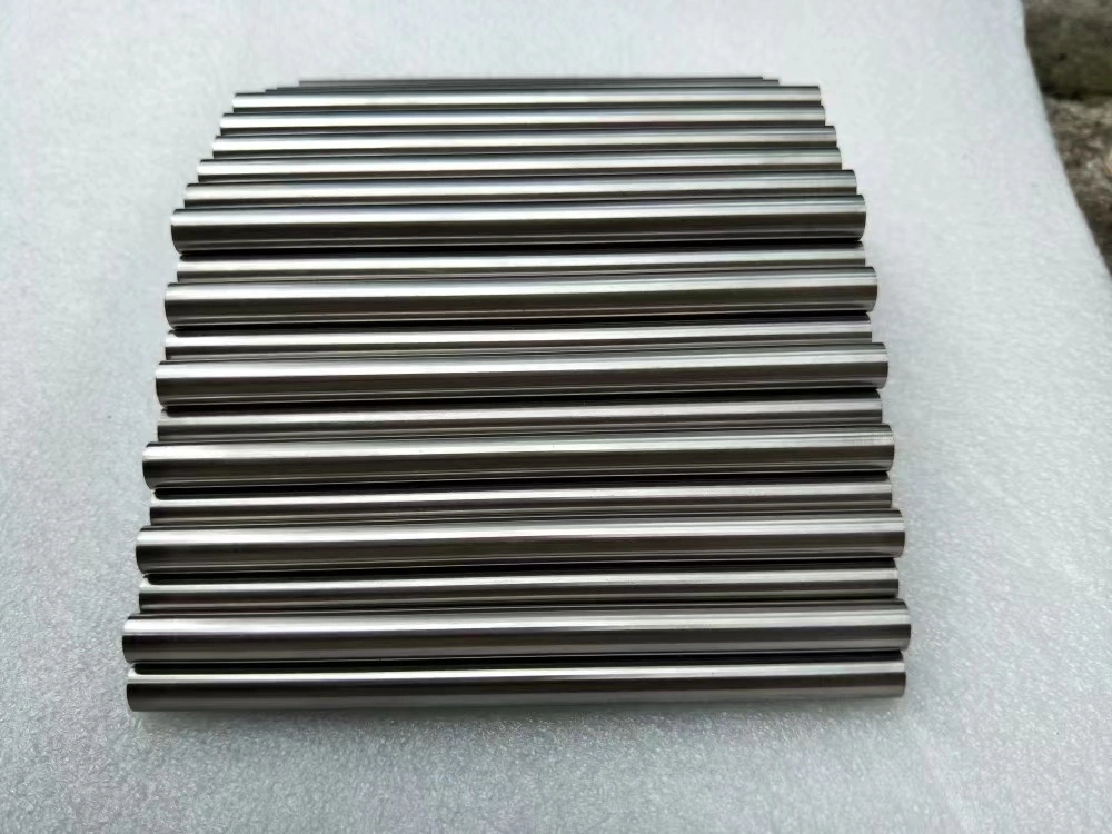 Pure Tungsten Rods/Bars/Electrodes Ground Finish Tungsten Rods Tungsten Alloy Rods