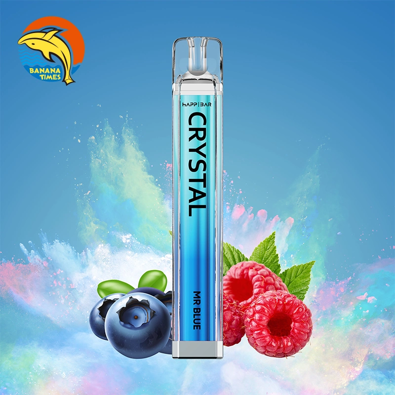 Shenzhen E Cigarette 2% Nicotine Disposable Vap 600 Puffs Vaping Pen 2ml Mesh Coil Crystal Vape