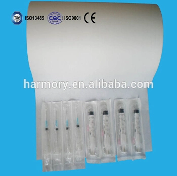 Medical Consumed Syringe Packing Blister Paper in Pharmaceutical Packaging Materials
