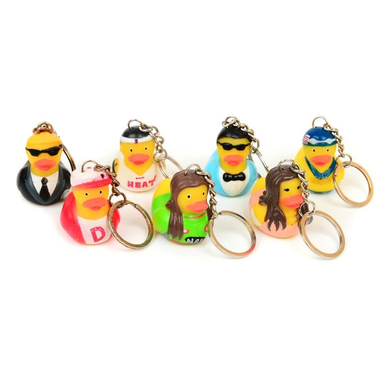 Charactor Duck Toys in Keychain for Phone Keychain Pendant