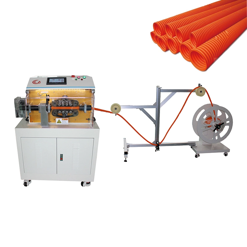 HC-605 máquina de corte de tubos corrugados máquina de corte de tubos