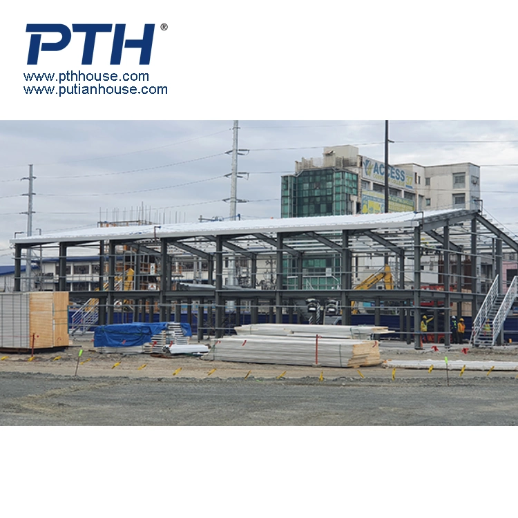 Low Cost High quality/High cost performance  Prefabricated Steel Structure for Workshop