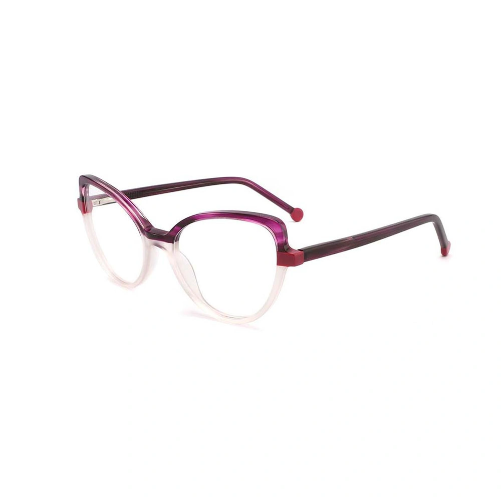 Gd Stylish Style Acetate Lamination Optical Frames Women Acetate Eyeglasses Frames